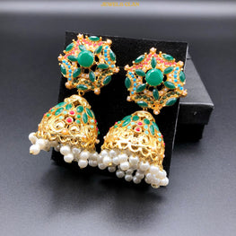 Elegant Earrings(Green)