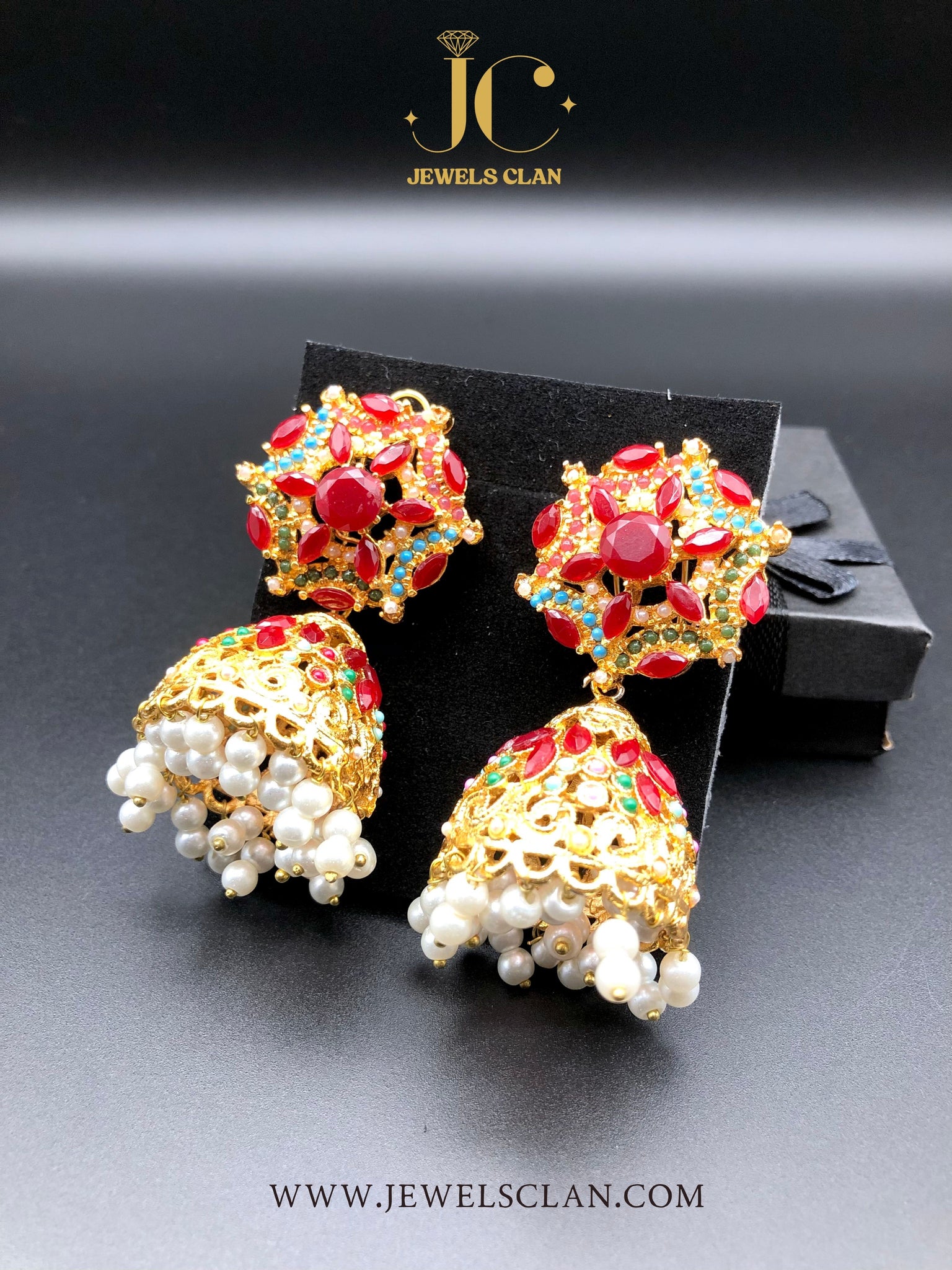 Elegant Earrings(Red)