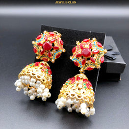 Elegant Earrings(Red)