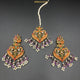 Cult Classic Naurattan Earrings/Tika Set